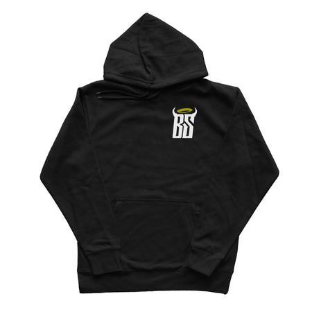 "Back on my BS" Hoodie blk mens