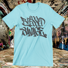 Load image into Gallery viewer, Short Sleeve Drip T-Shirt Black