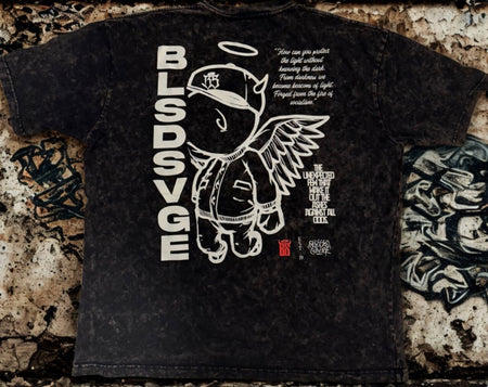 "Out the ashes" vintage tee